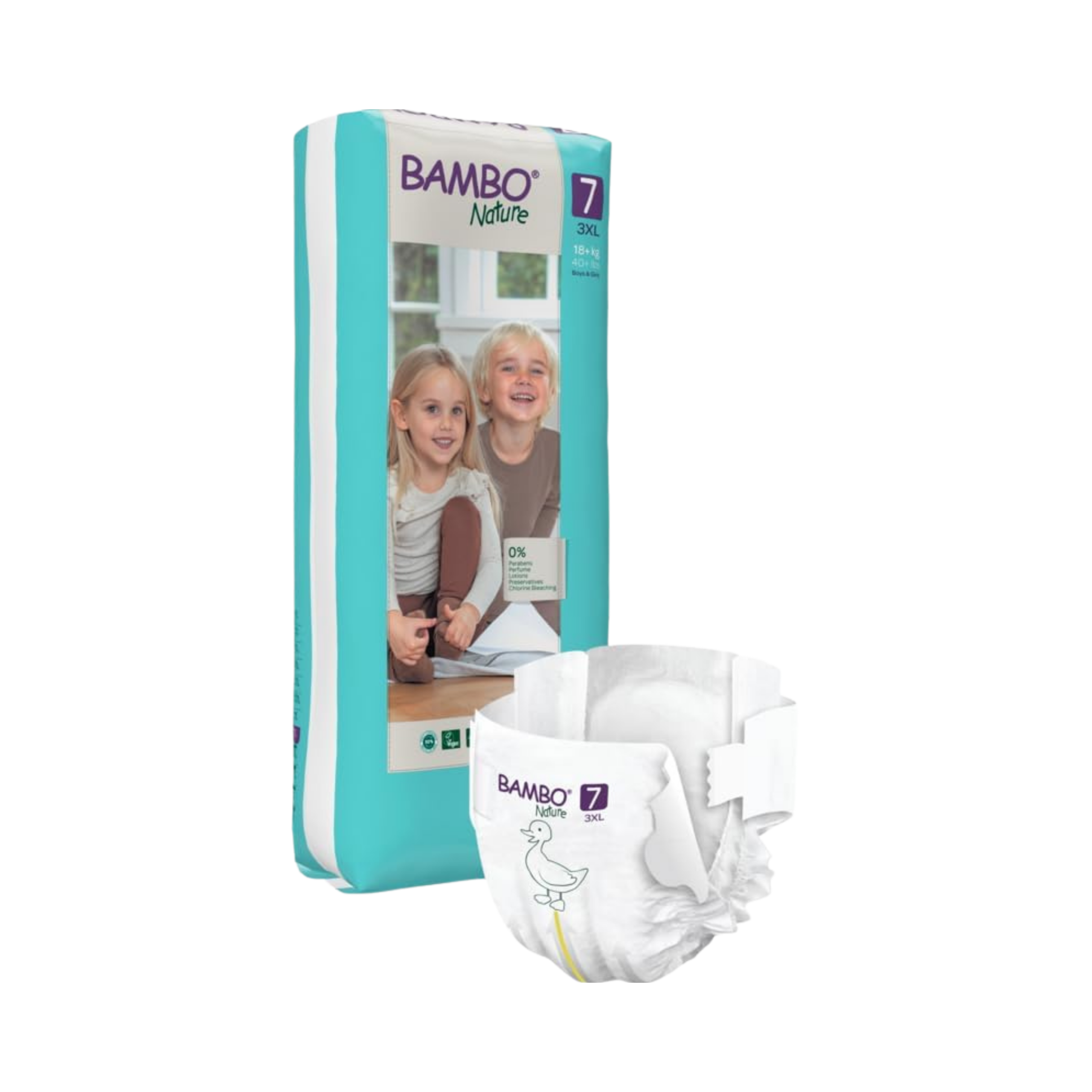 BAMBO NATURE – 7 Couches 3xl 18kg/40unites