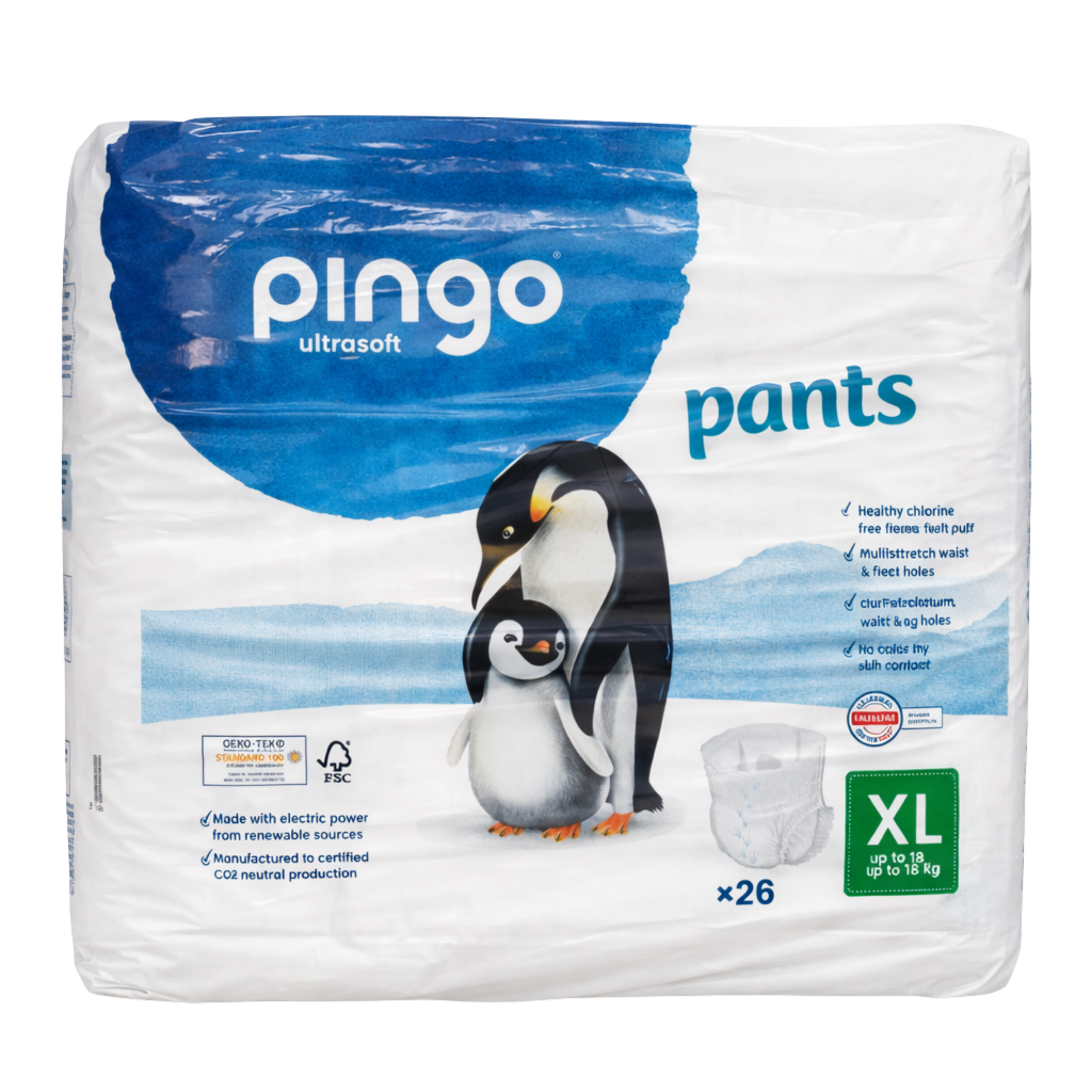 Pingo Pants XL Size 6, Pack, 26 pcs.