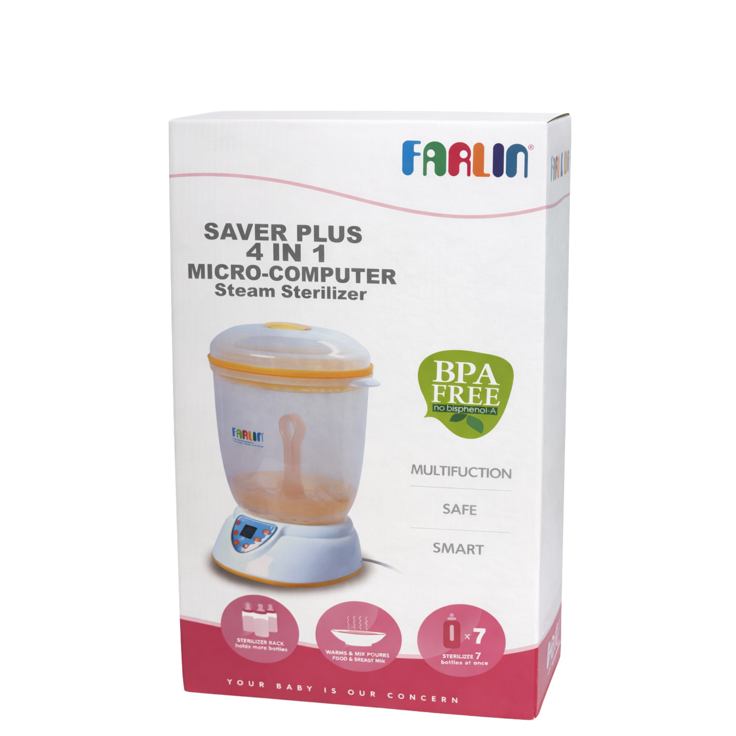 FARLIN STERILISATEUR 4EN1